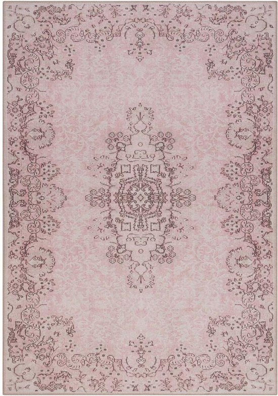 Koberec do obývačky, tradičný ružový, 200 x 290 cm