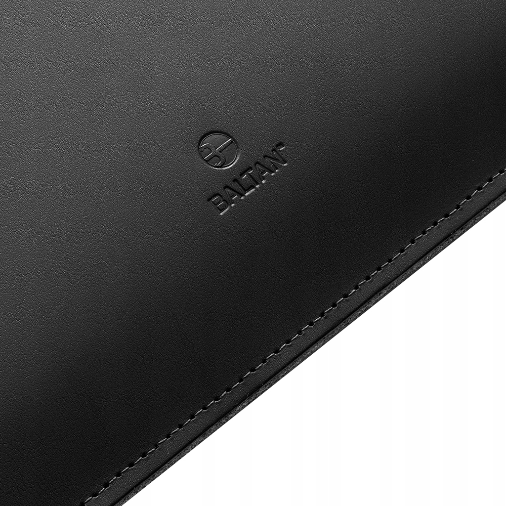 BALTAN Etui skórzane z zamkiem do MacBooka Pro 14" M4 czarne — 12