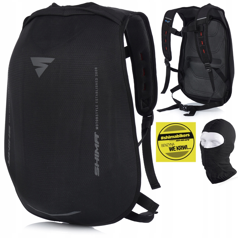 PLECAK MOTOCYKLOWY SHIMA AYRO 24l LAPTOP GRATIS