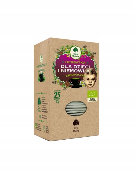 HERBATKA EKOLOGICZNA DLA DZIECI I NIEMOWLĄT EKO