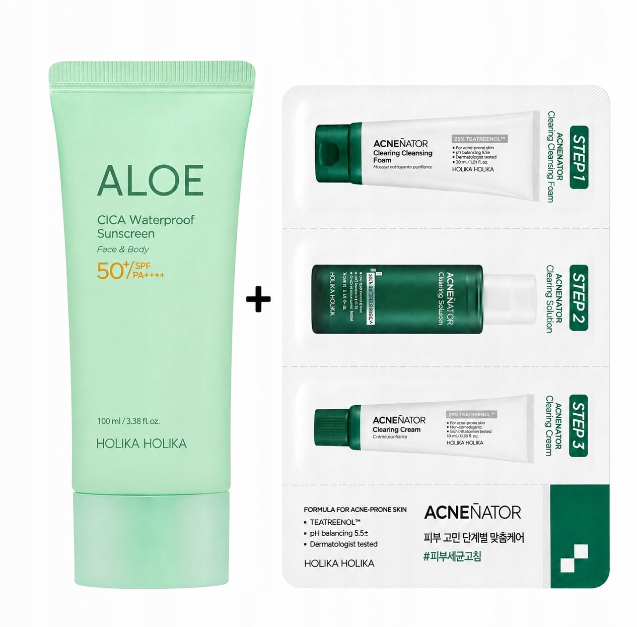 Holika Holika Waterproof Sun Gel Żel krem do twarzy i ciała Spf 50+ 100 ml