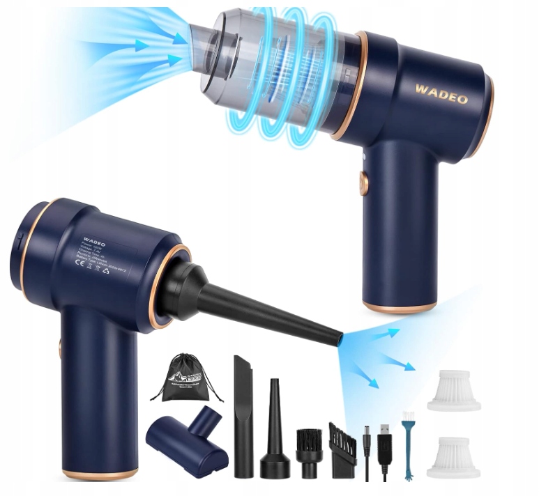 Wadeo Multifunkčný vysávač 3 v 1, 9000 Pa, bezdrôtový