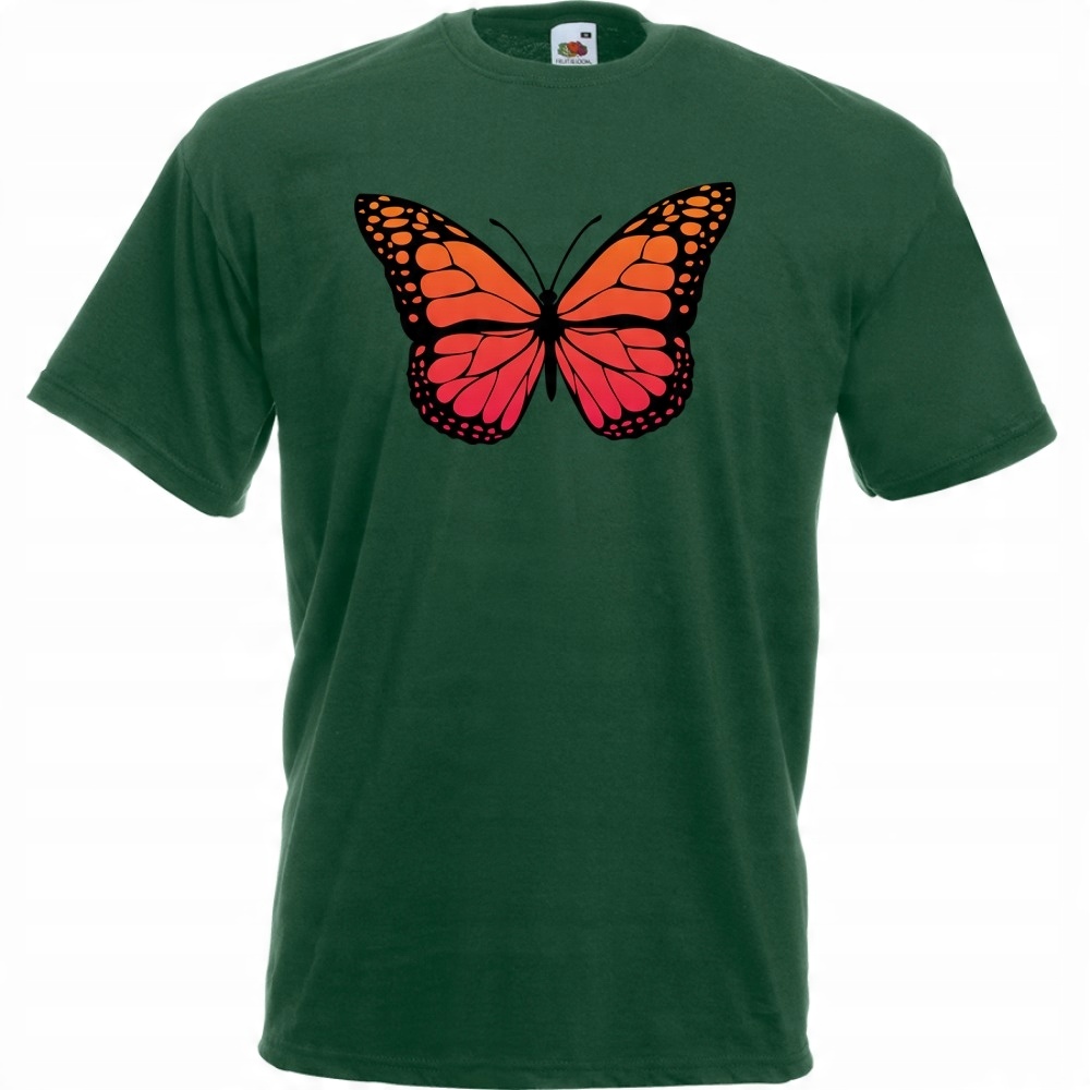 

Koszulka motyl motylek kolory S butelkowa