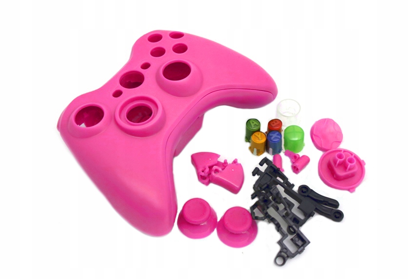  чохол для геймпада Xbox 360 з кнопками рожевий 