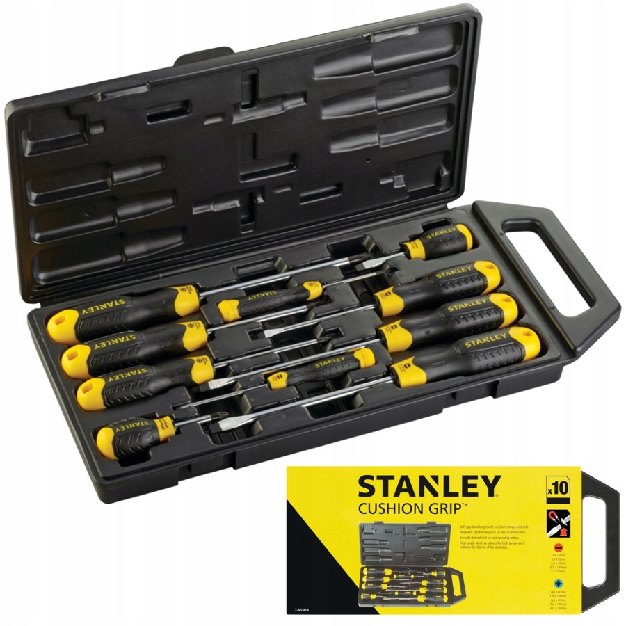 

Stanley 65-014 Wkrętaki Śrubokręty Pł Pz 10szt
