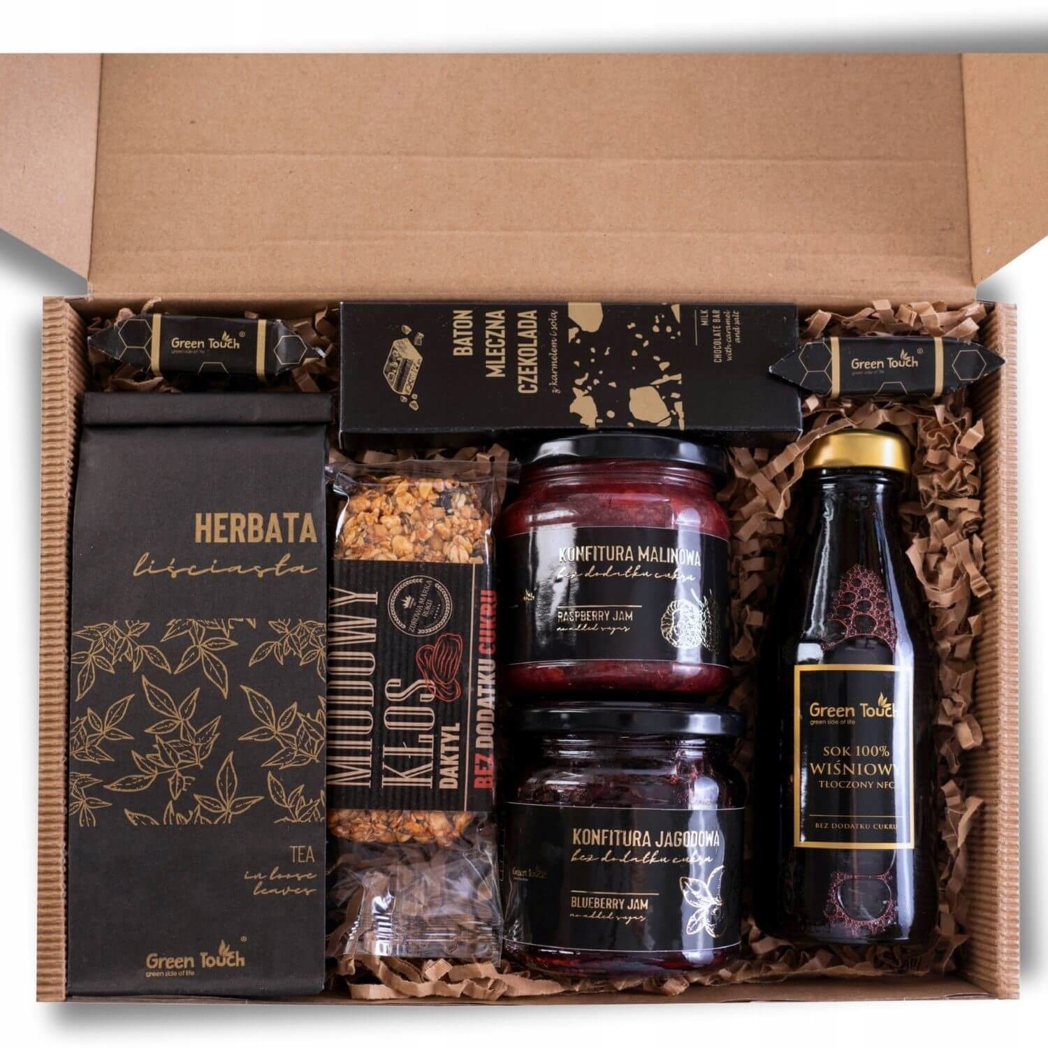 Levně Dárková Sada Čaj Džemy Bez Cukru Dárek Na Velikonoce Dárek