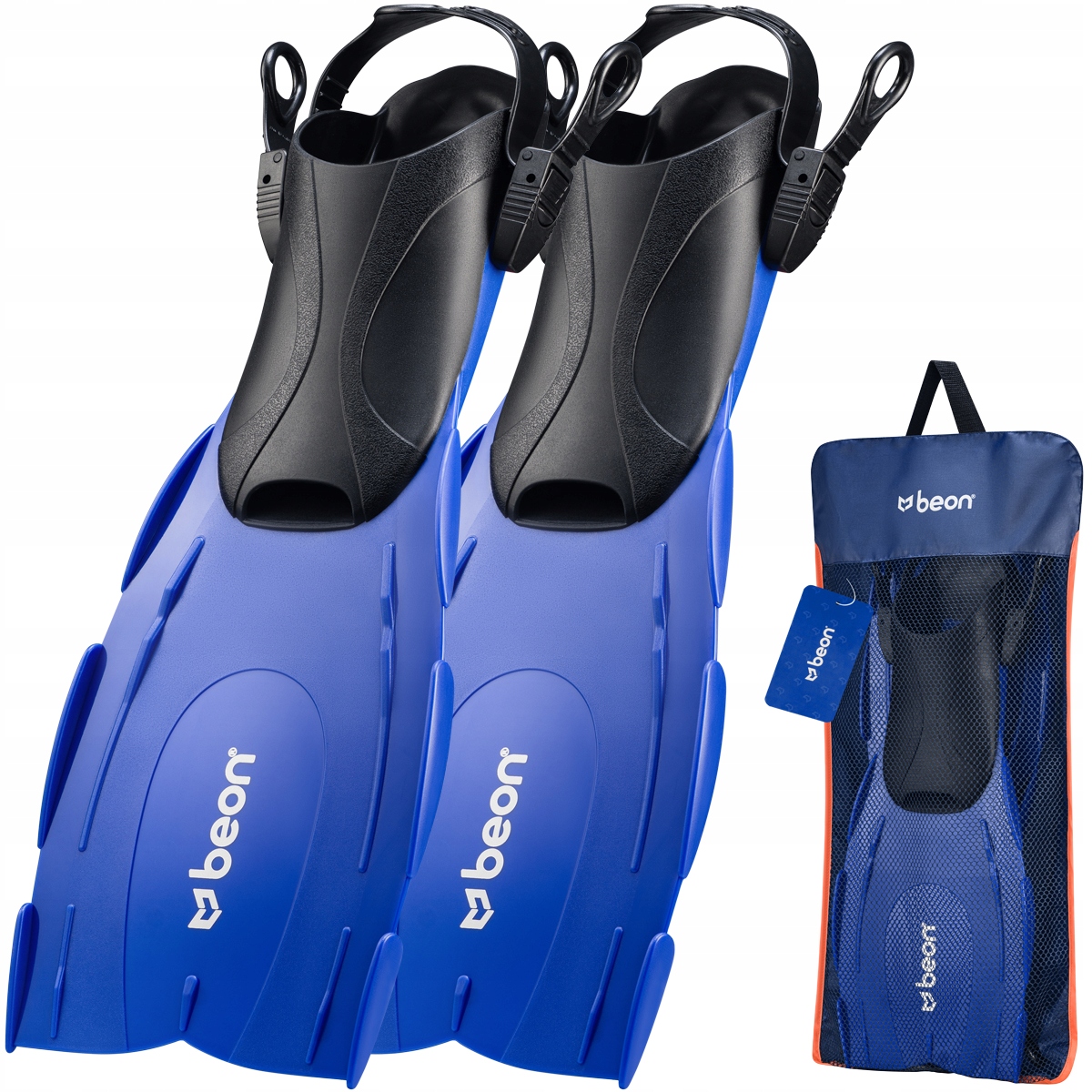 Płetwy Do Nurkowania Pływania Snorkelingu Paskowe Regulowane Beon 44-48