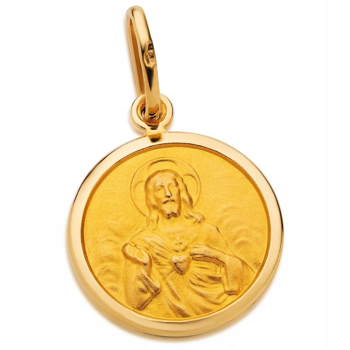 DWUSTRONNY MEDALIK ZŁOTY SZKAPLERZ MATKA BOSKA 585 Kod producenta brak