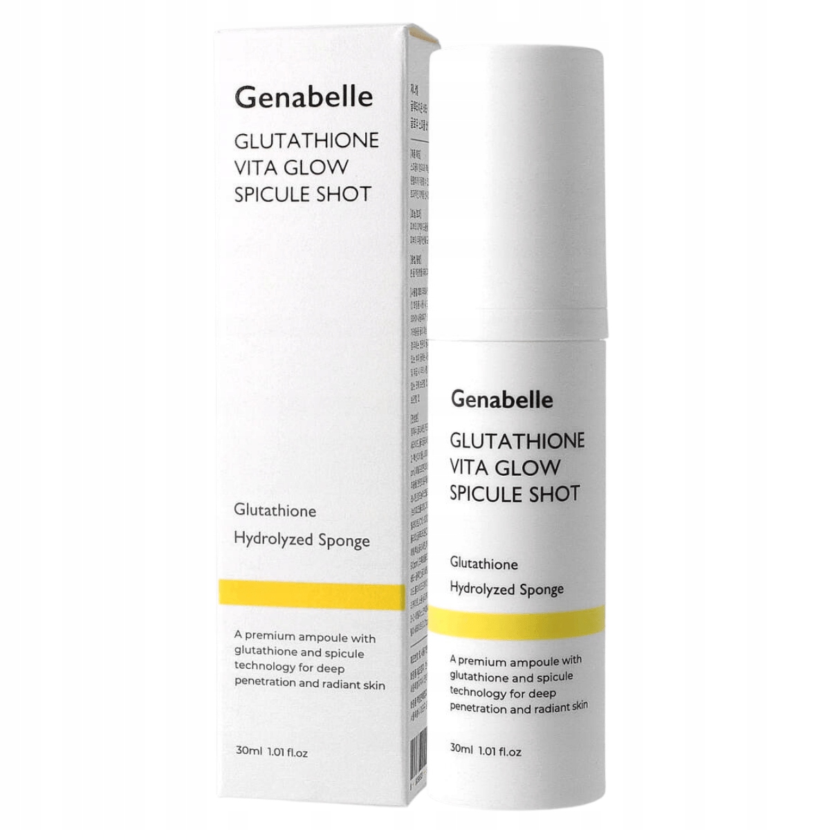 Genabelle Glutathione Vita Glow Spicule Shot, 30 ml rozjasňující sérum