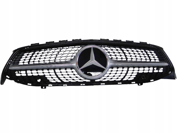 MERCEDES CLA 118 GRILL ATRAPA CZARNY DIAMENT ORYG