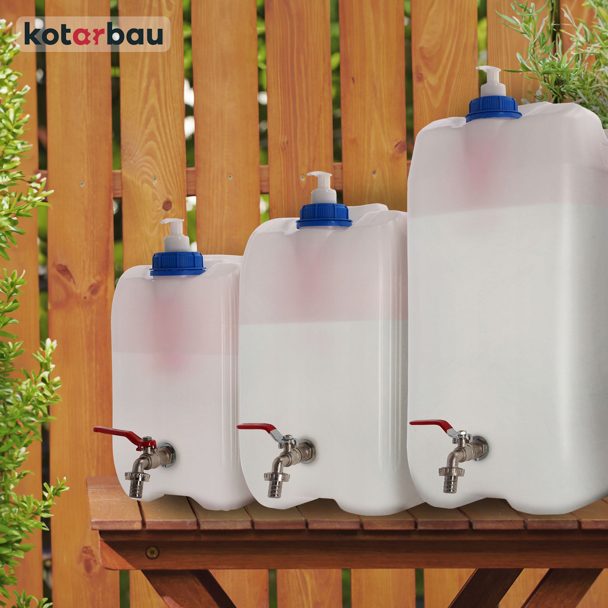 KANISTER NA WODĘ PLASTIKOWY BANIAK ZBIORNIK POJEMNIK PŁYNY 30 L + DOZOWNIK Pojemność powyżej 20 l