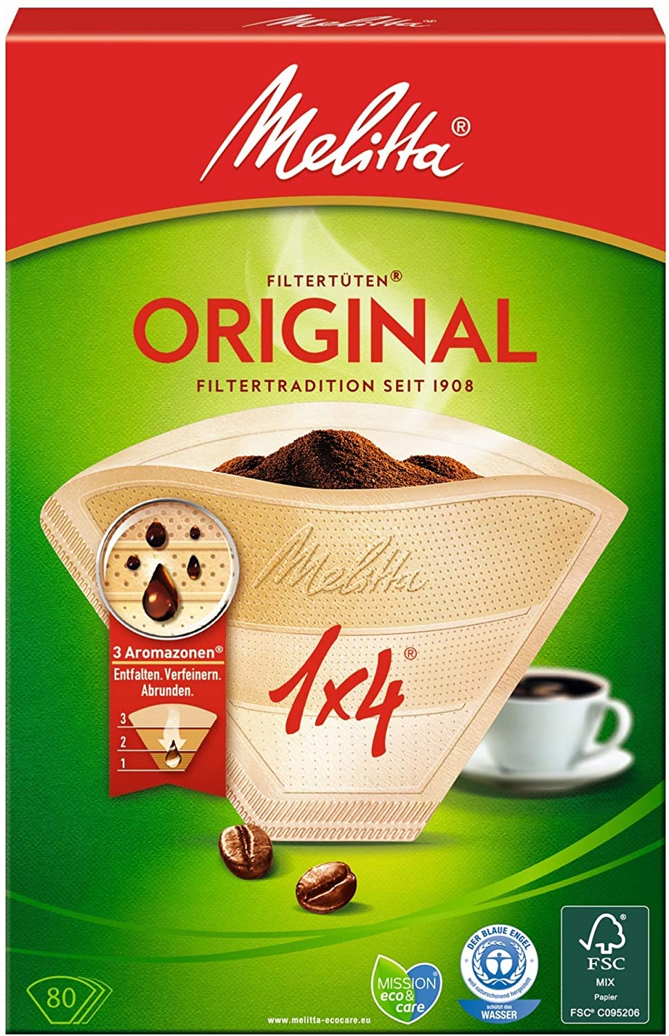 Melitta Classic 1x4 80szt.