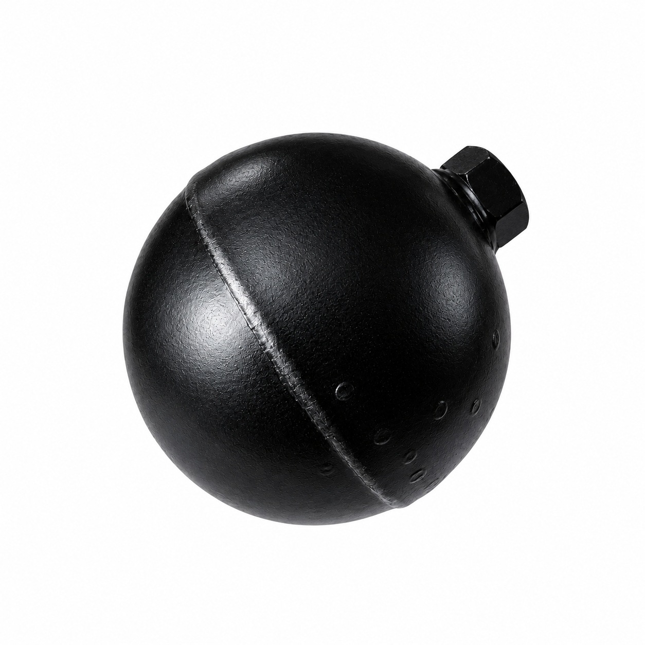 Kula Kominiarska Do Czyszczenia Komina 2,3 Kg Gumowana Metalowa Guma