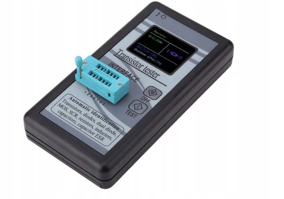 M328 Tester próbnik miernik elementów elektronicznych