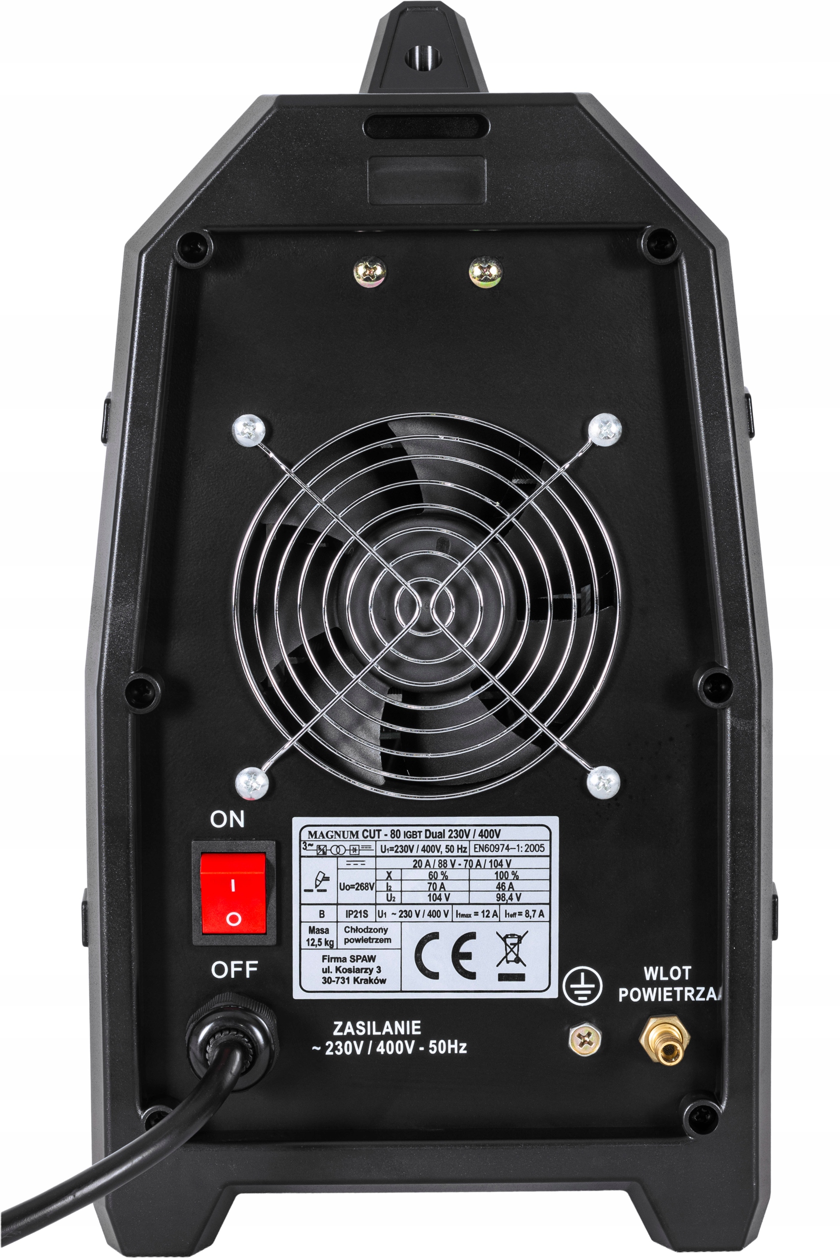 Plazma Magnum CUT 80 Dual przecinarka plazmowa HF Metody spawania cięcie plazmowe