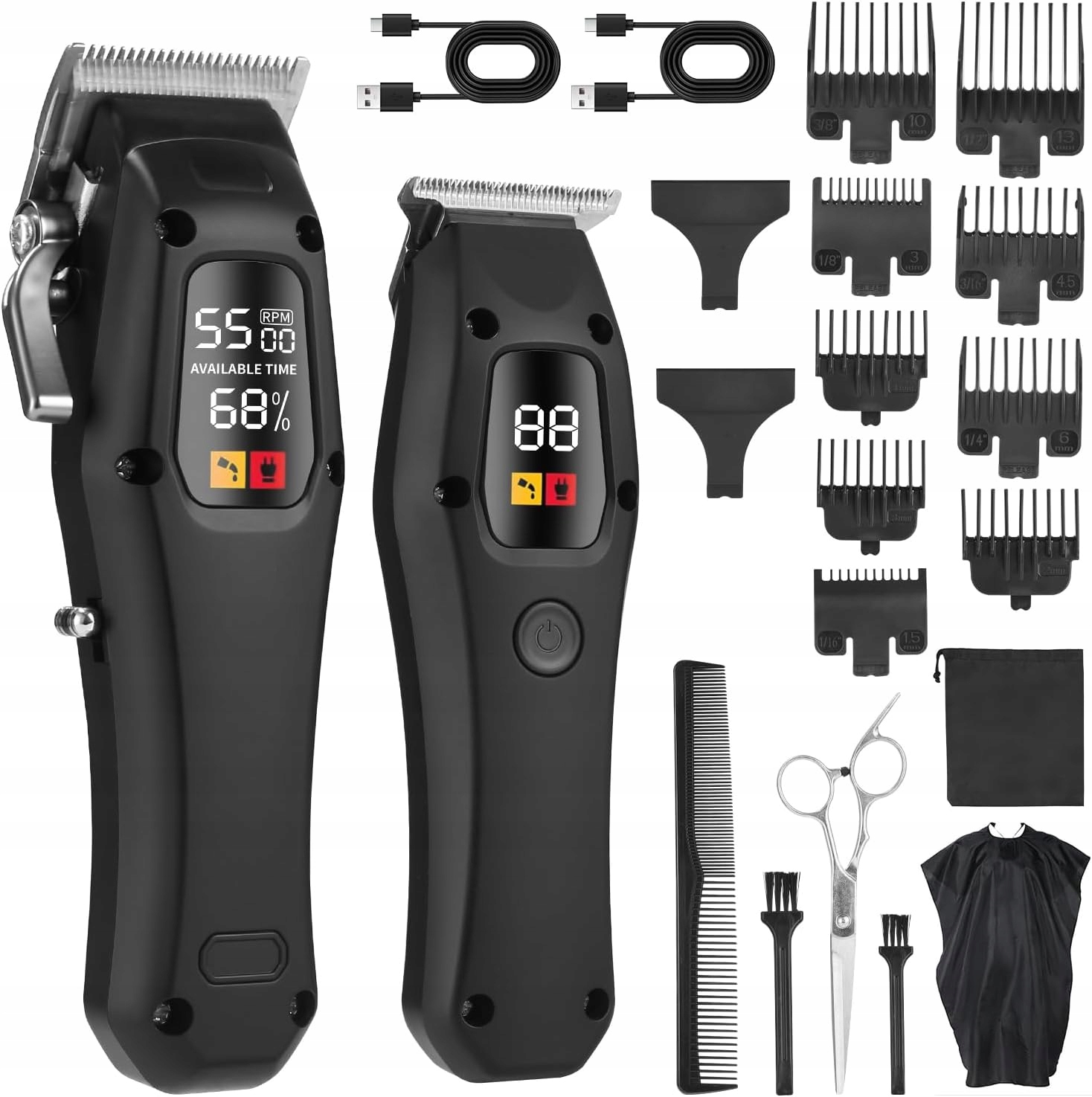 Stříhací Strojek Na Vlasy Zastřihovač Vousů Holicí Strojek Tixexo Voděodolný