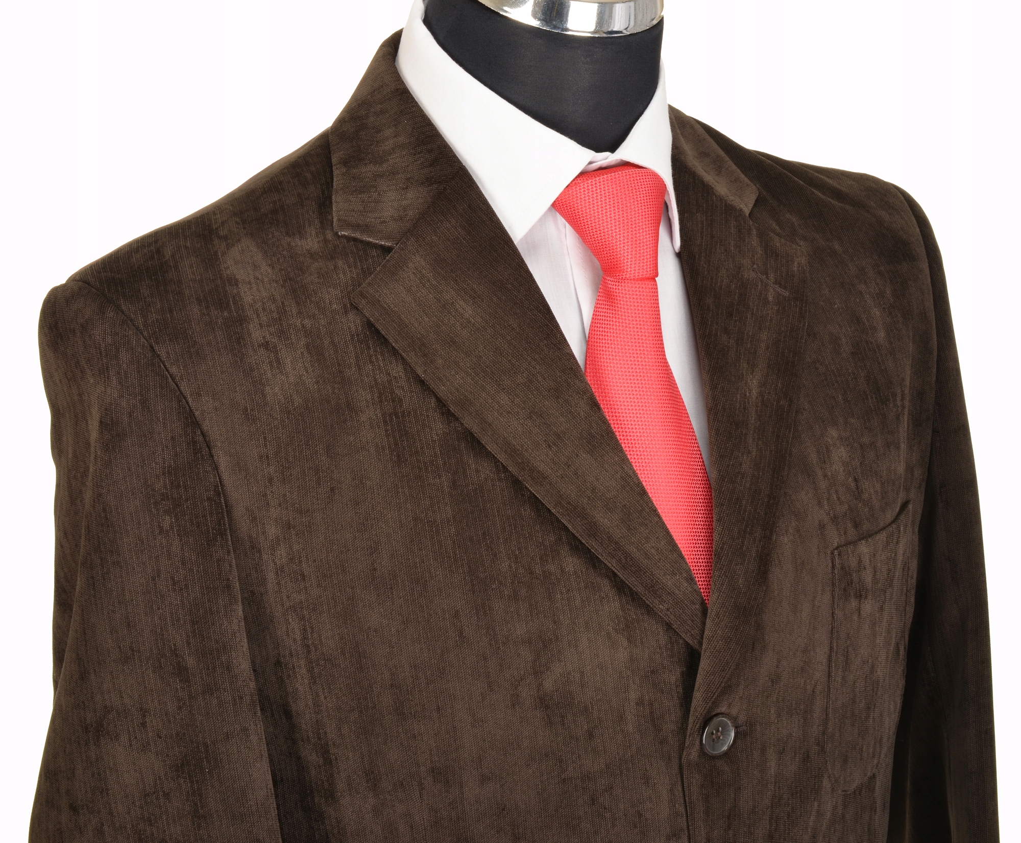 Marynarka brązowa klasyczna Polska 50/182 MWL-110 Marka inna