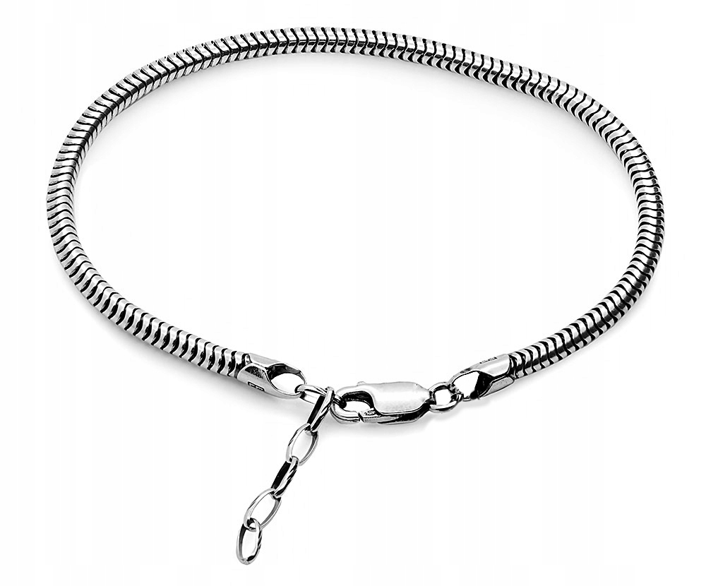 

Srebrna Bransoletka Do Charms Pandora 925 Grawer