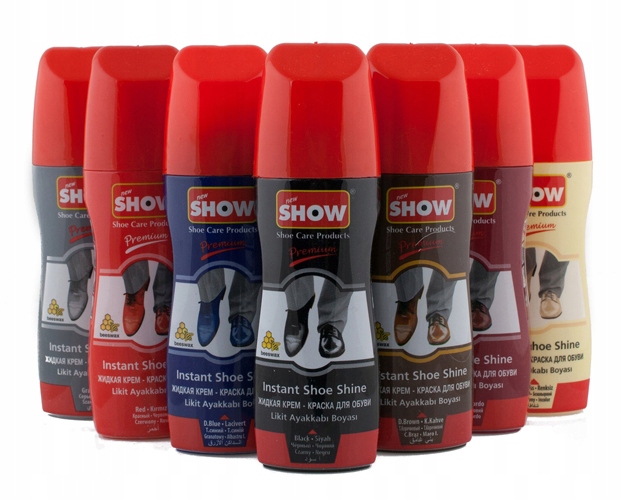 PASTA do butów w płynie 75ML - [GRANATOWY] - SHOW Kod producenta SC 20 01-08