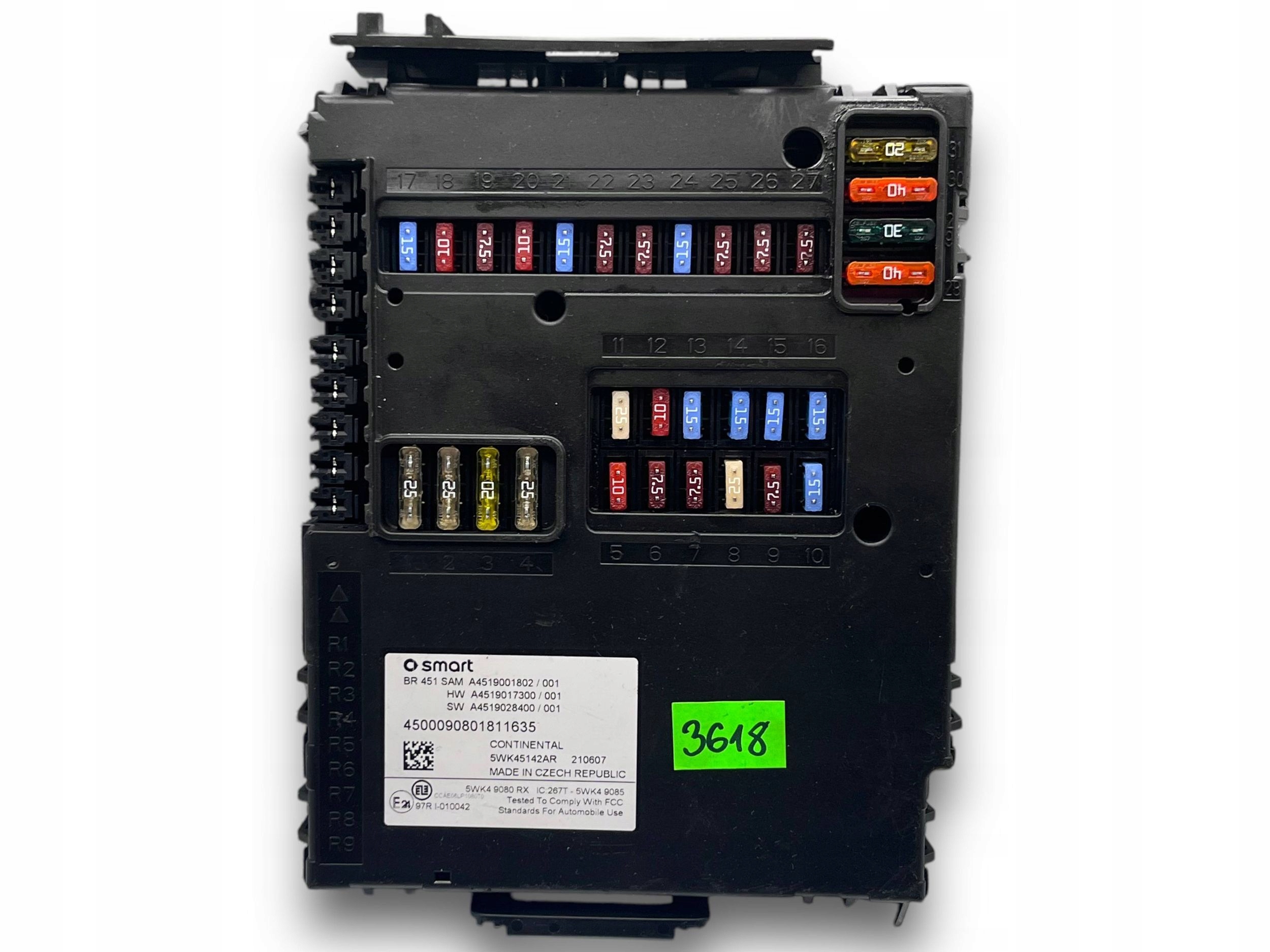 SMART W451 Module fusibles 4519001802 @M