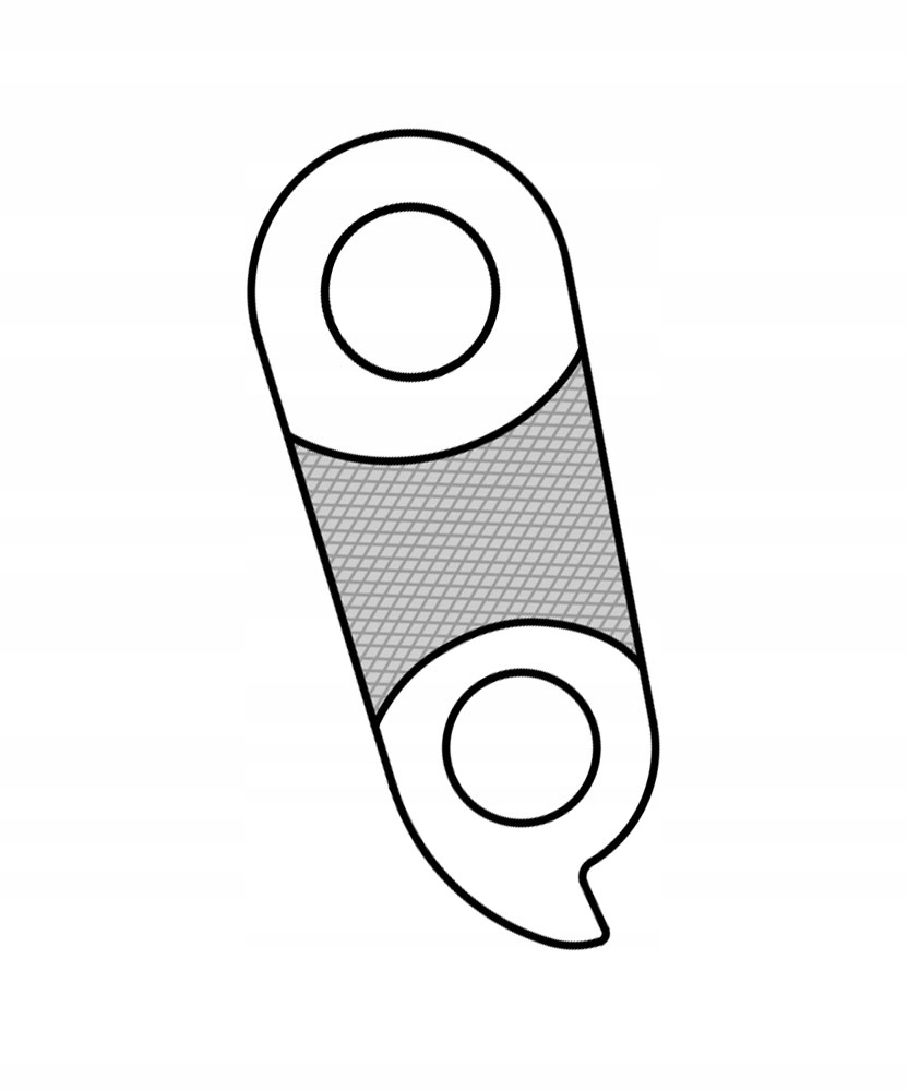 Hak Przerzutki GH-247 KTM Kod producenta GH-247