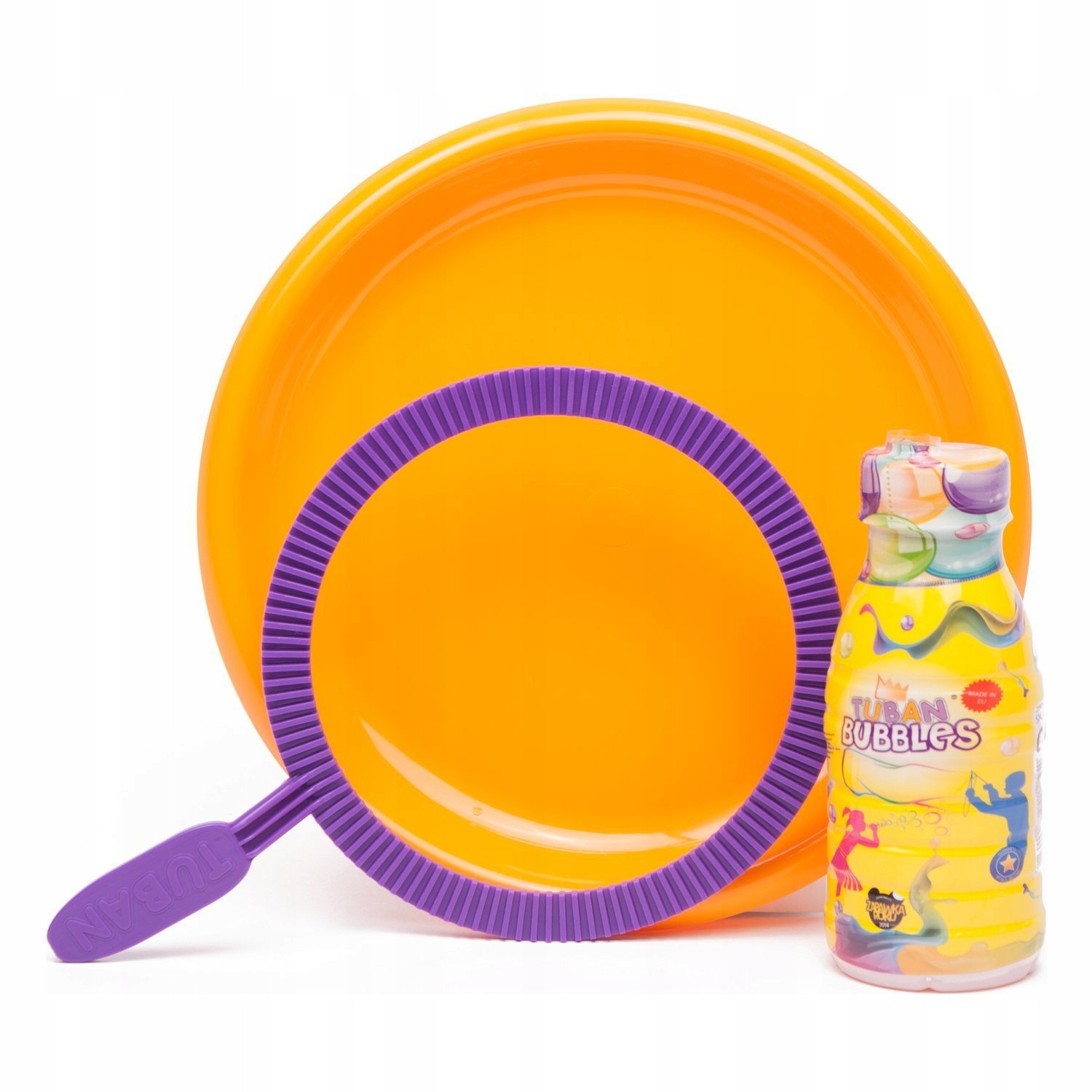 OBRĘCZ DO BANIEK + TALERZYK + PŁYN 250 ml - TUBAN