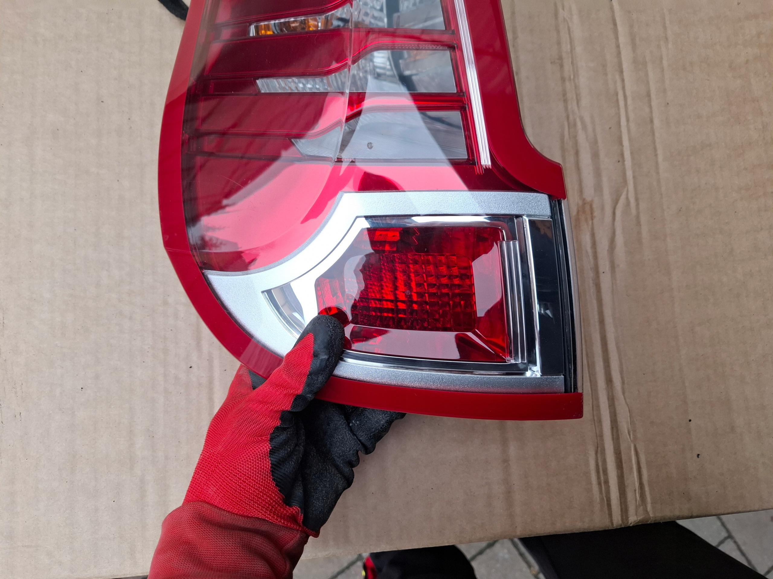 light rear part left 265550013R RENAULT SCENIC III 09