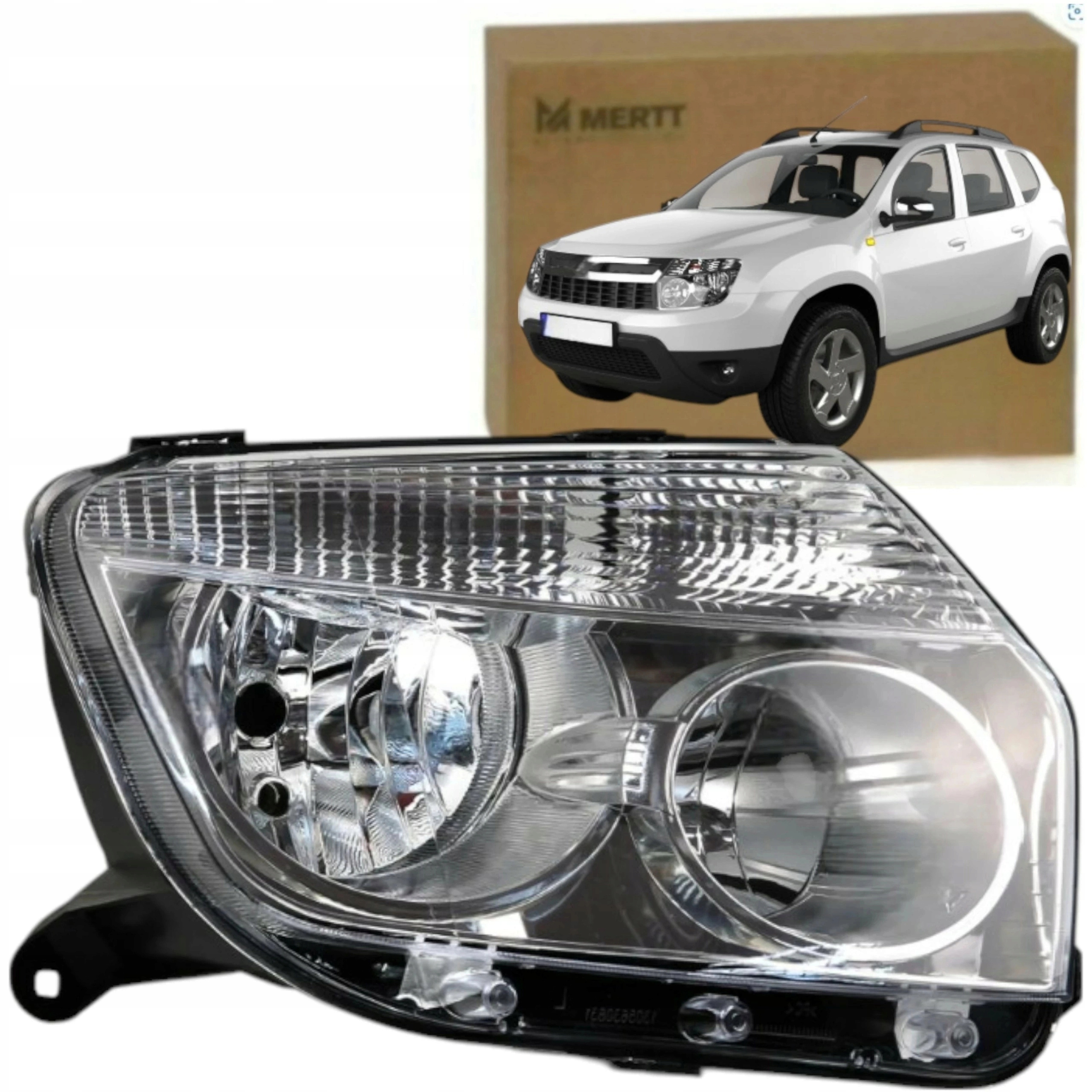 Dacia Duster Hs 2010-2013 Světlomet Světlo Přední Pravá H1 H7 250104846R