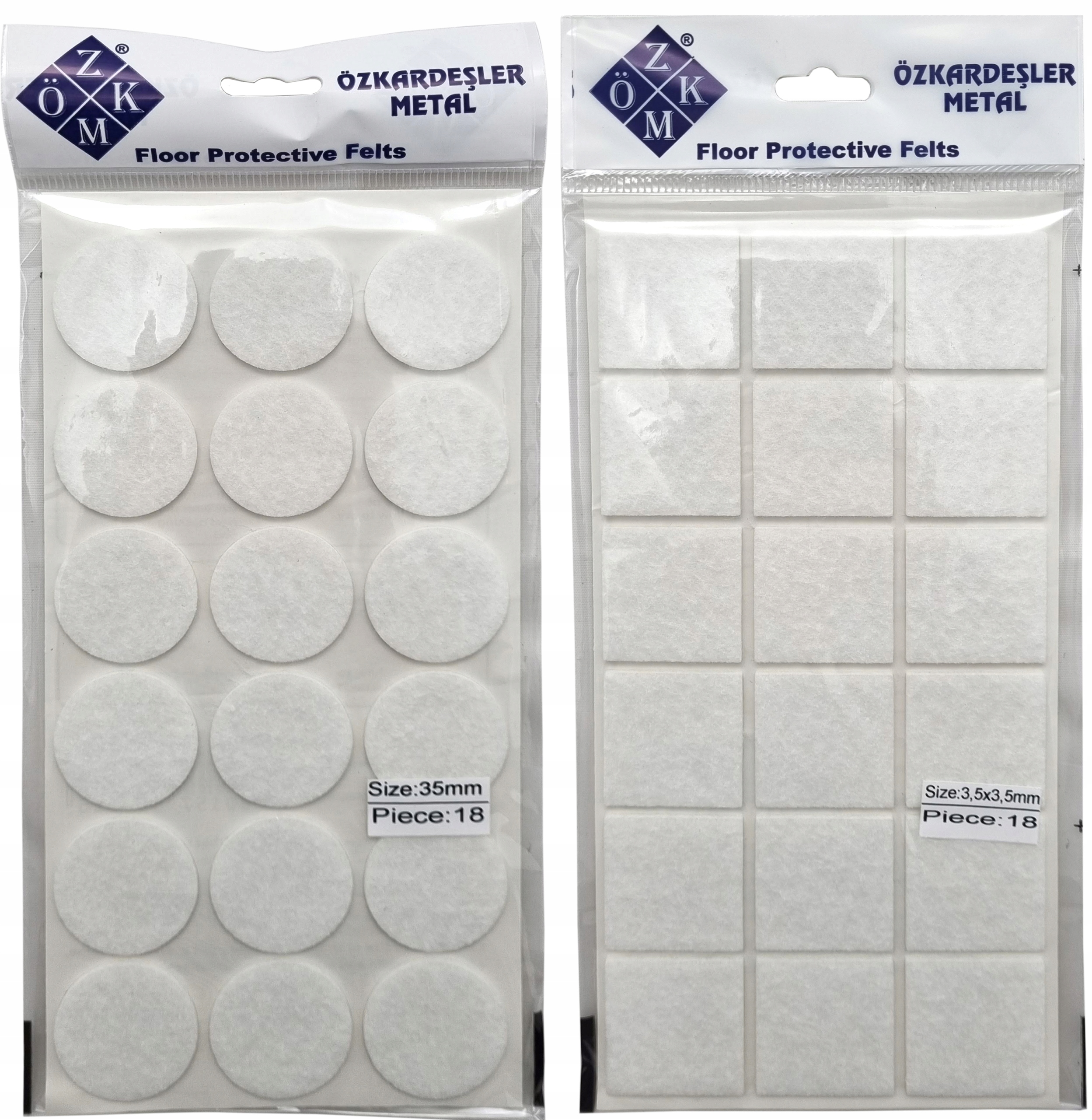 PODKŁADKI FILCOWE POD MEBLE SAMOPRZYLEPNE 35mm