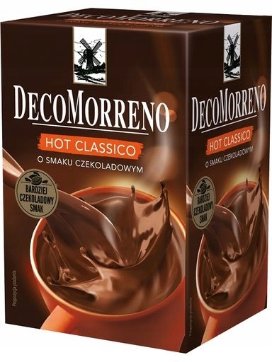 Levně 3x horká čokoláda DecoMorreno Hot Classico 250g