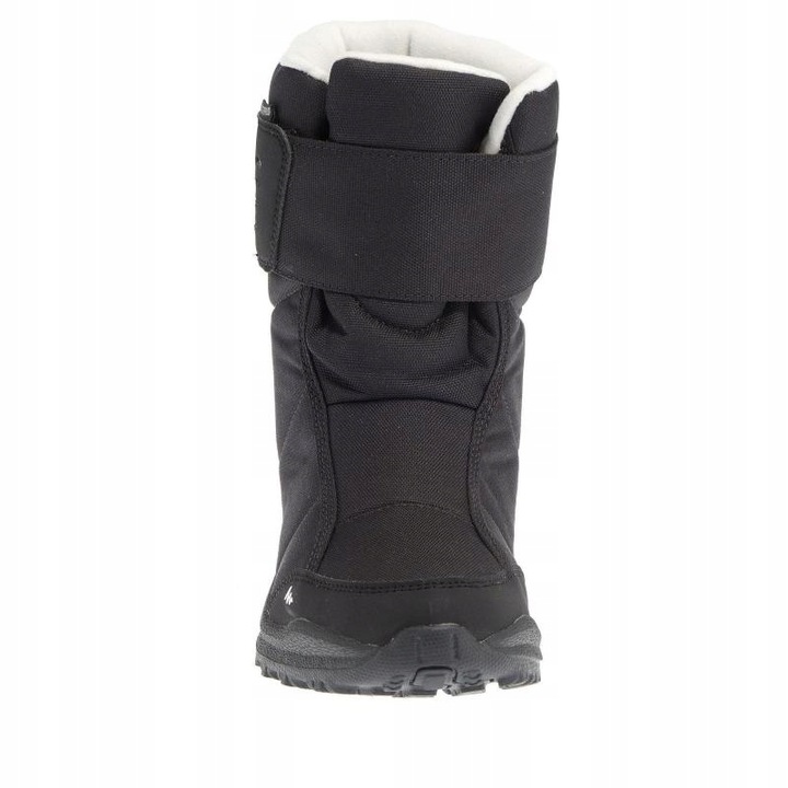 BUTY ŚNIEGOWCE DLA DZIECI WODOODPORNE QUECHUA Kolor czarny