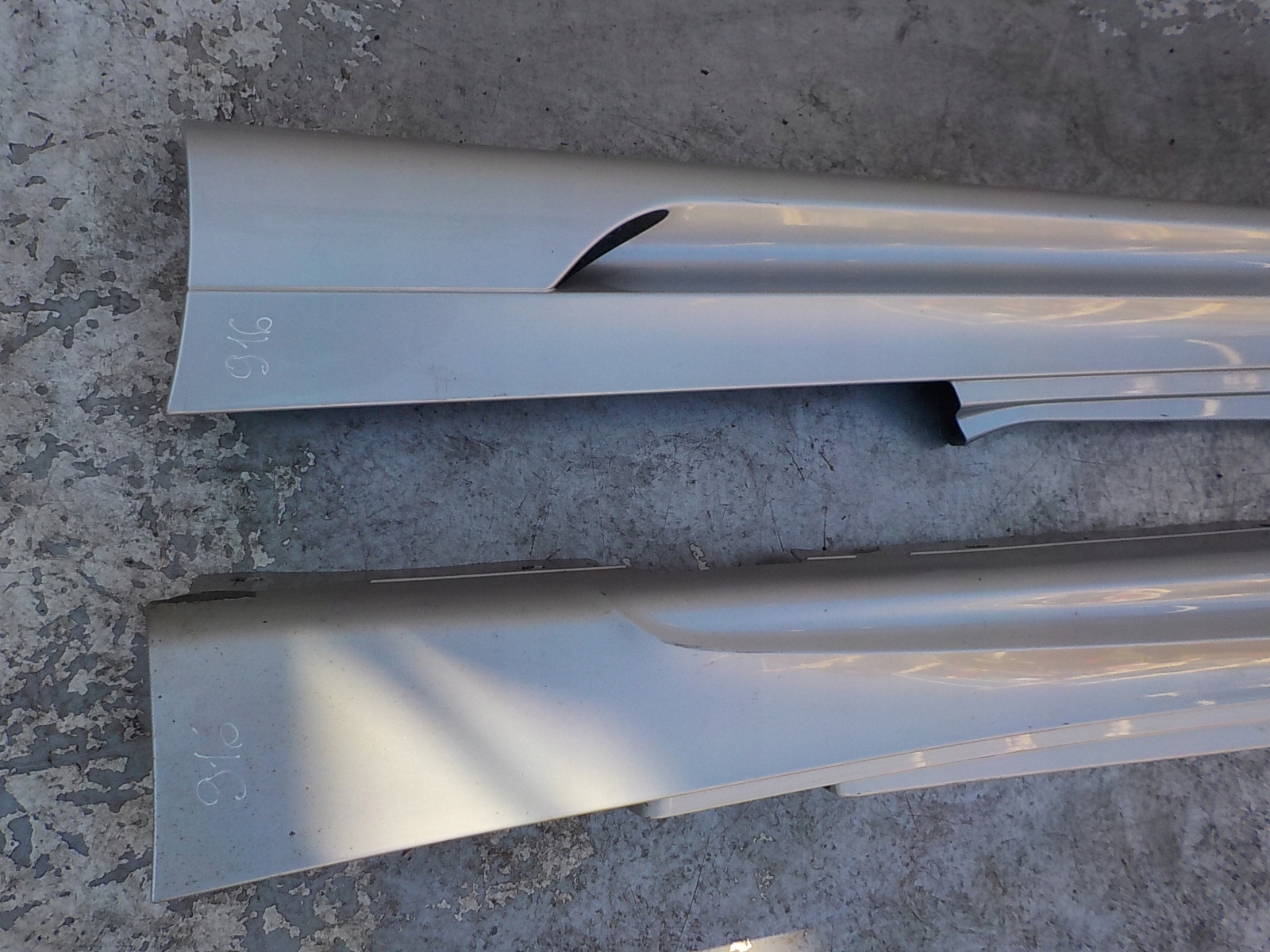 916 BMW 1 E81 E87 m-packet mouldings thresholds caps threshold