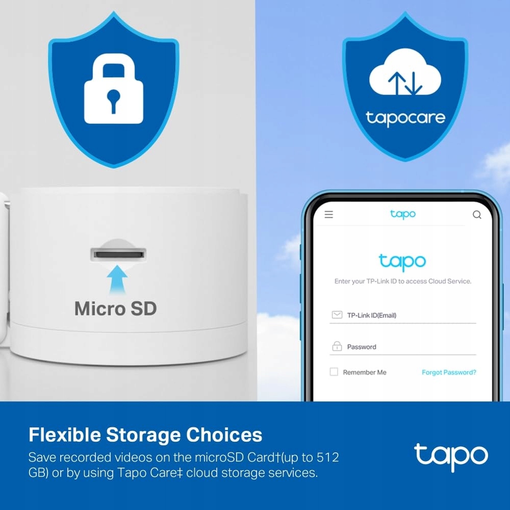 TAPO C125 Kamera Wewnętrzna 2K QHD Magnetyczna Baza HomeKit Alexa Google — miniatura 7