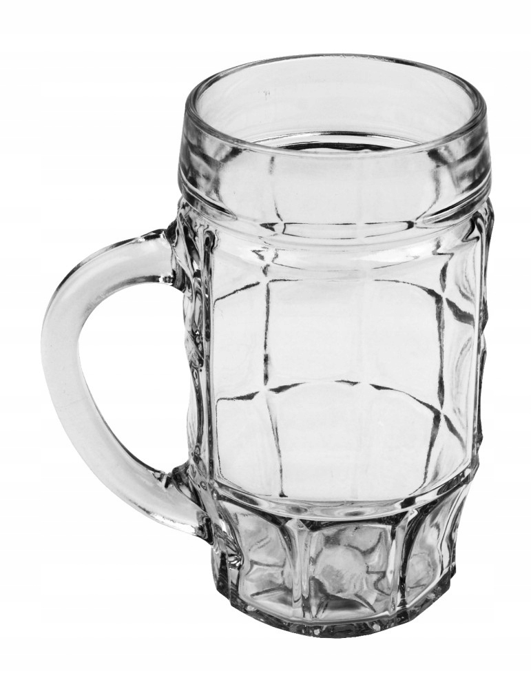 

Kufel szklany 0,5L z okienkiem pod grawer