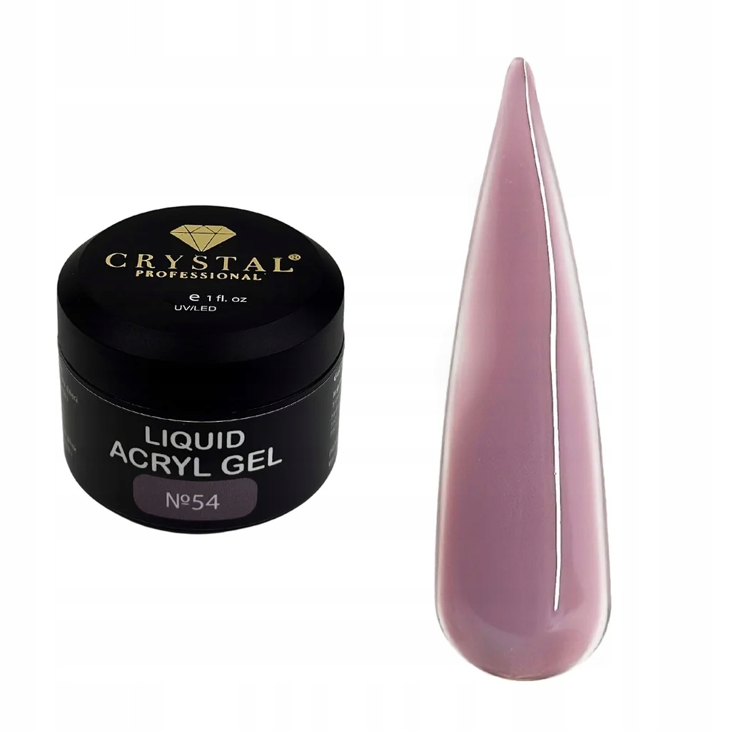 Liquid Acryl Gel #54 Crystal Professional Żel do wzmocnienia paznokci