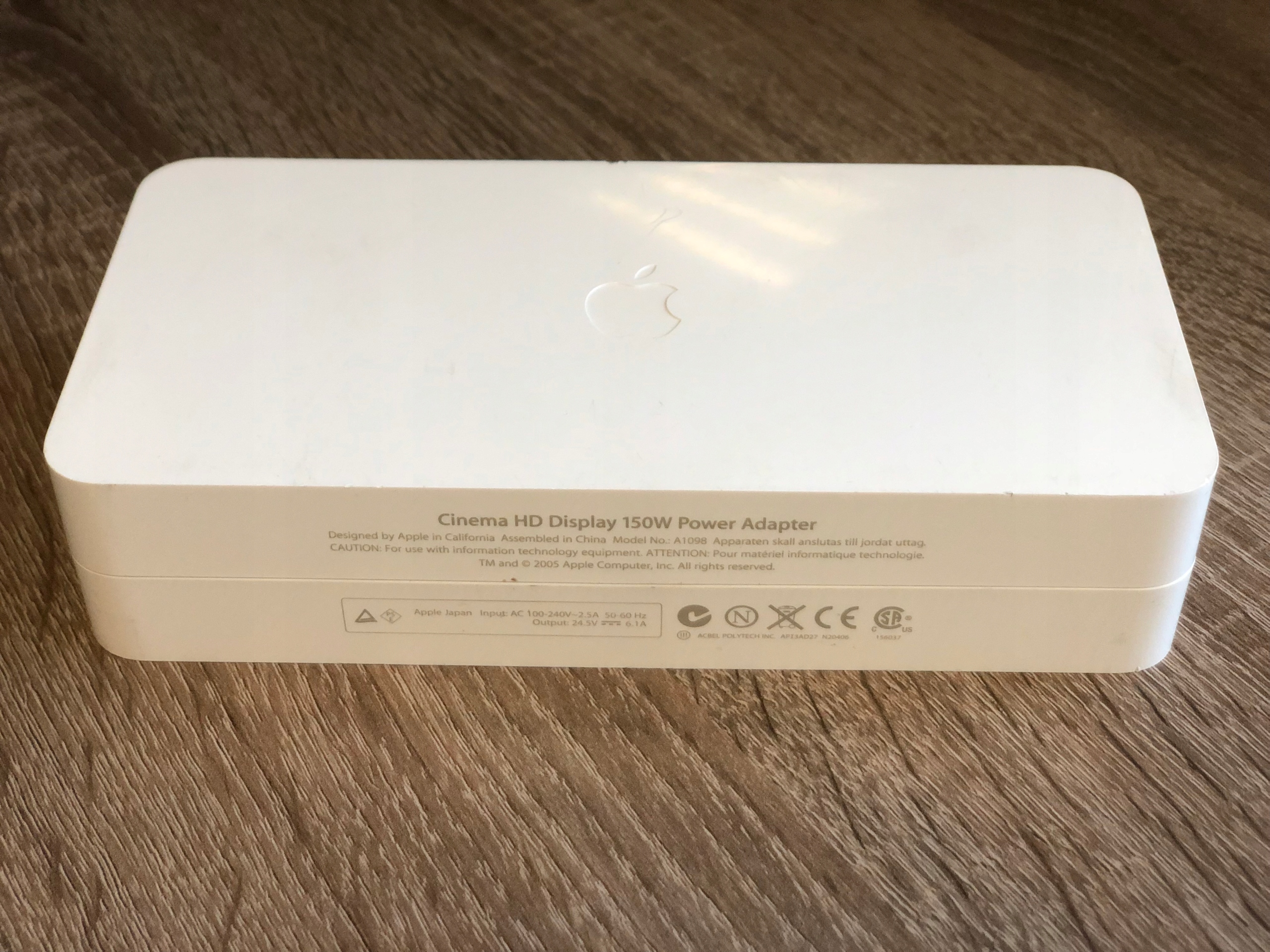 Zasilacz A1098 150W do Cinema display Monitor Apple A1083