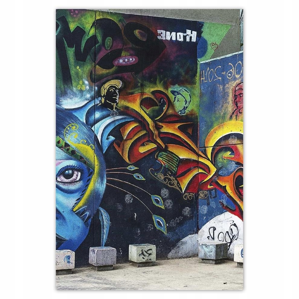 

Plakat 62x93 Graffitti Mural