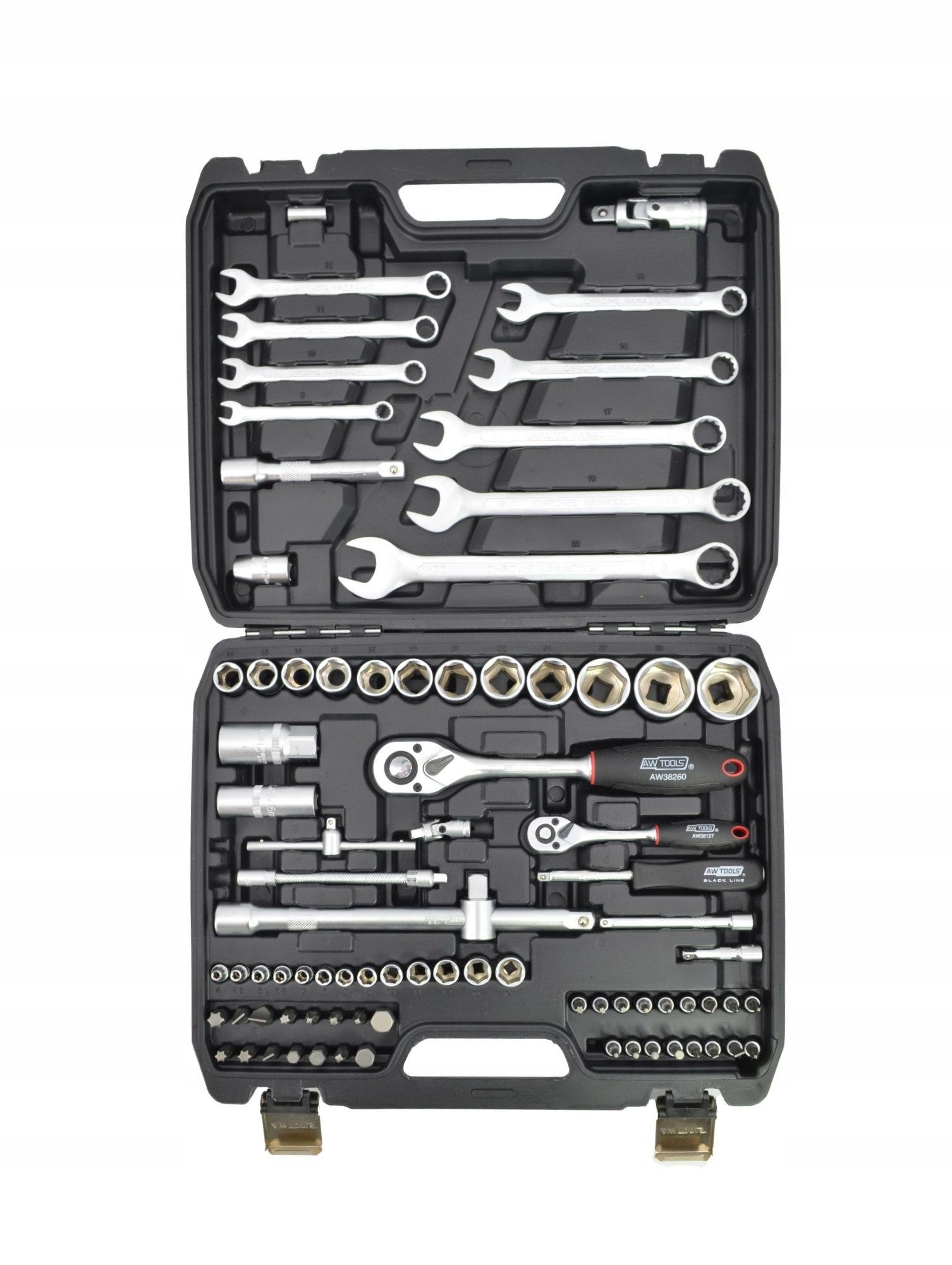 Kľúče 1/2" 1/4" sada 82ks Awtools