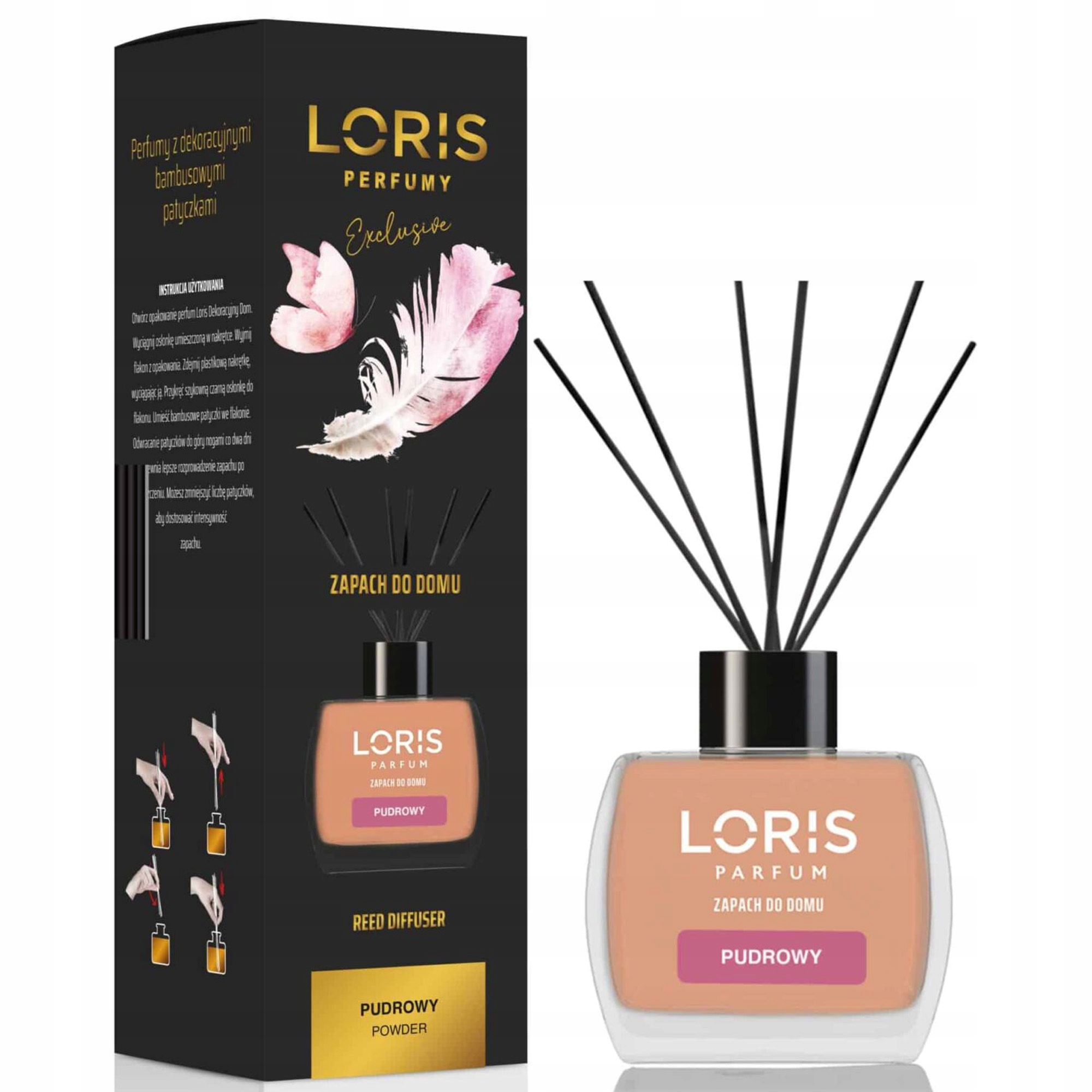 

Loris Dyfuzor 120 ML Pudrowy Zapach Do Domu