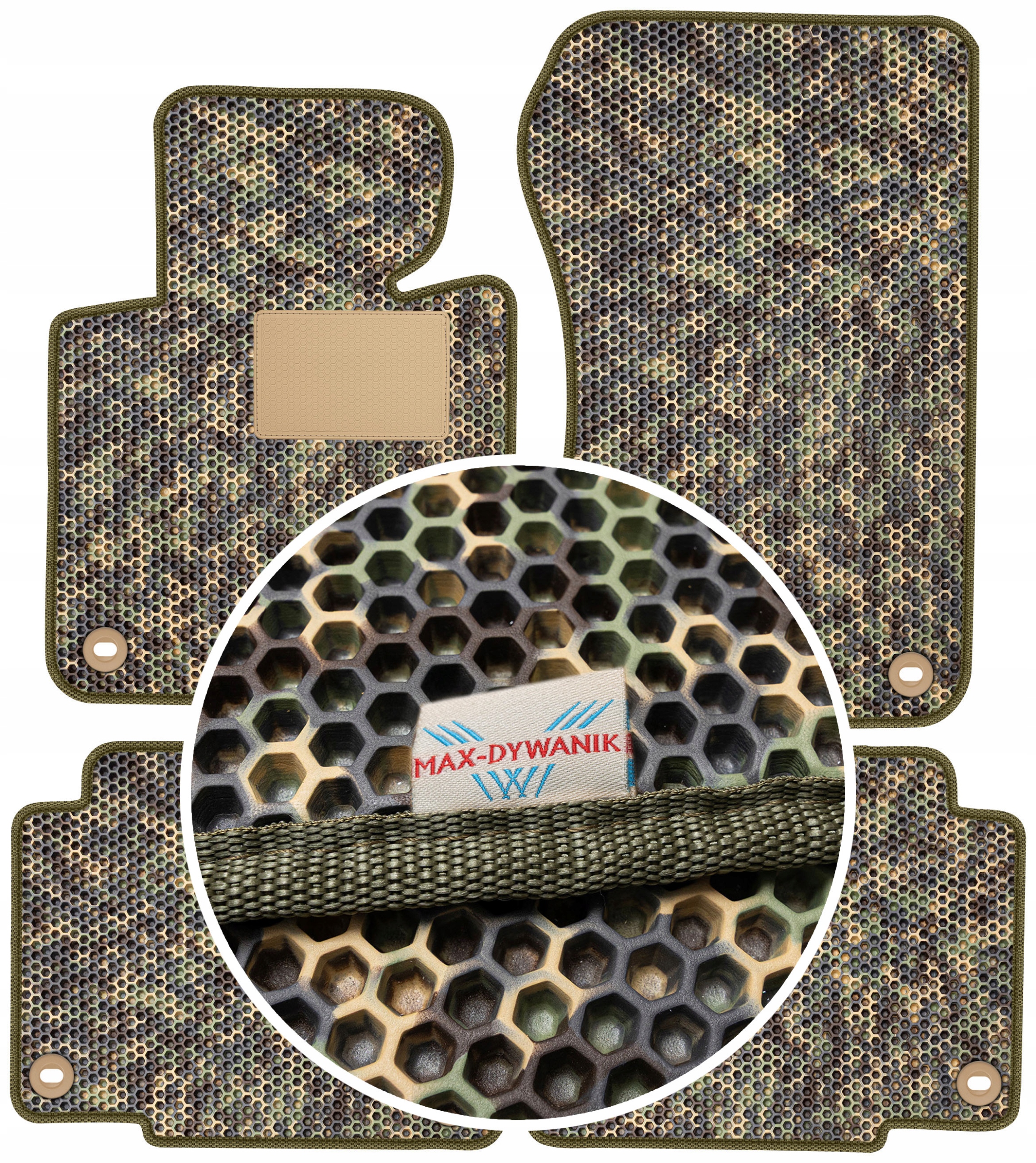 Bmw 3 E36 Sd Kombi 1990-1999 Gumové rohože do auta Eva Moro