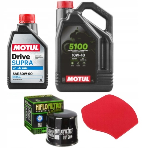 Olejový set s vzduchovým filtrom Yamaha Yfm Grizzly 550 700