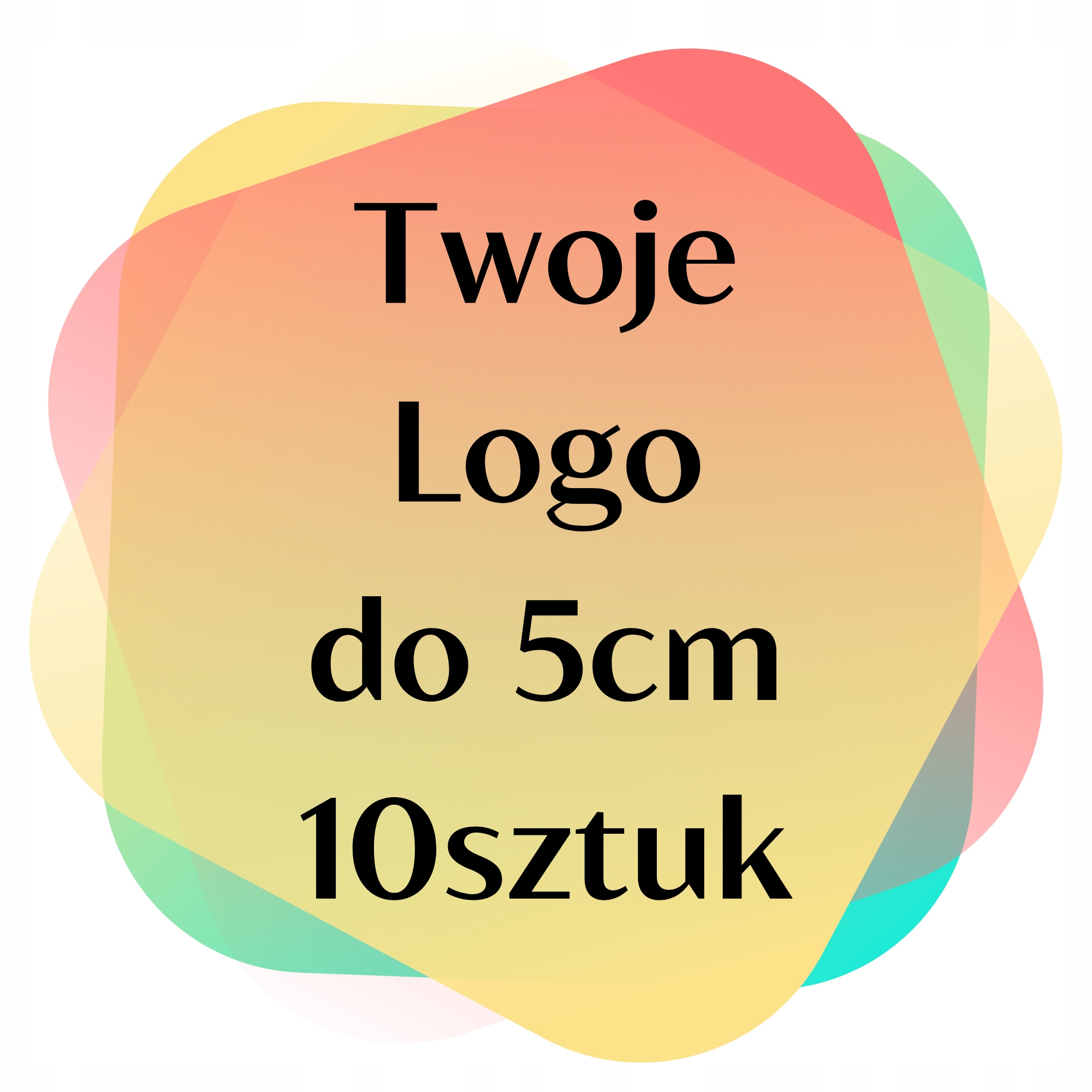 

Naprasowanka Logo Termo Naklejka do 5cm 10szt