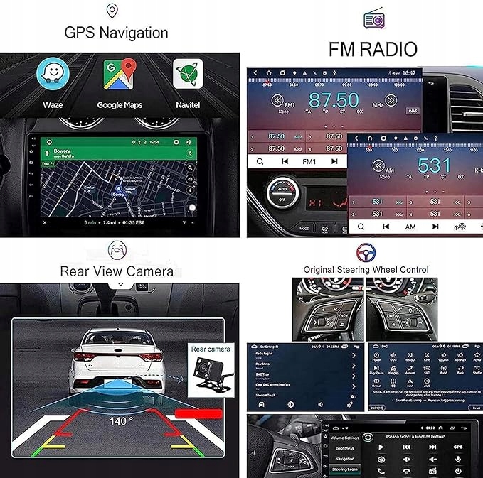Radio Opel Insignia Buick Regal 2009-2013 2Din Android 9.7" + GRATIS Rodzaje odtwarzanych nośników brak