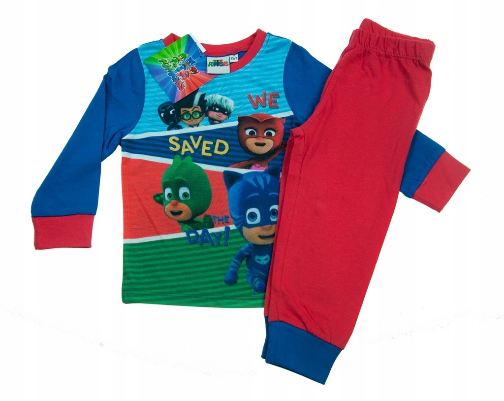 PIŻAMA PIDŻAMERSI 1.5-2l 92cm PIŻAMKA PJ