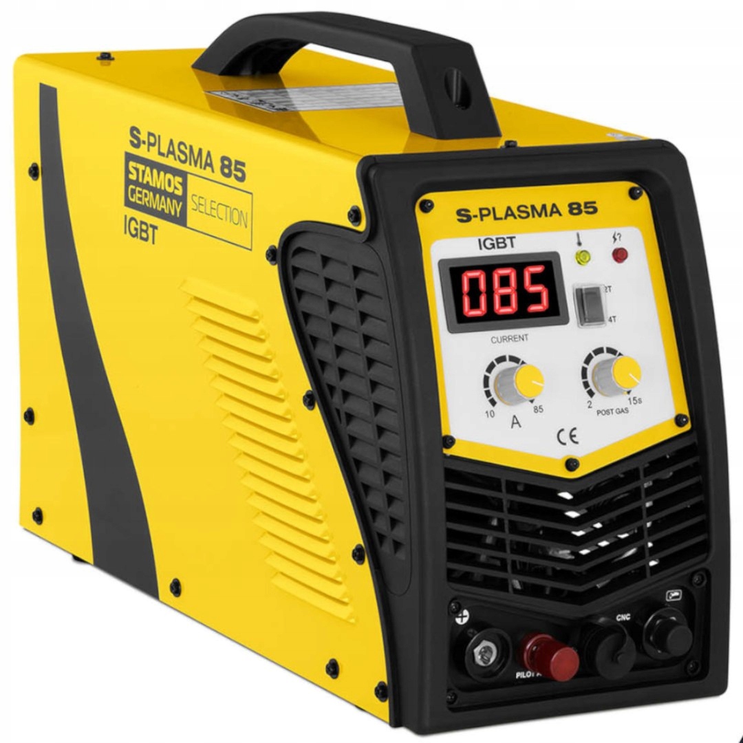 PRZECINARKA PLAZMOWA STEROWANA CNC S-PLASMA 85CNC SELECTION 85A Stan opakowania oryginalne