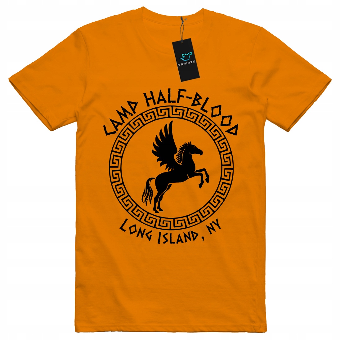 KOSZULKA MĘSKA CAMP HALF BLOOD LONG ISLAND NY PERCY JACKSON PREZENT S