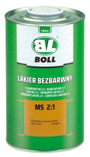 

Boll Lakier Bezbarwny Medium Solid Ms 2:1 1L