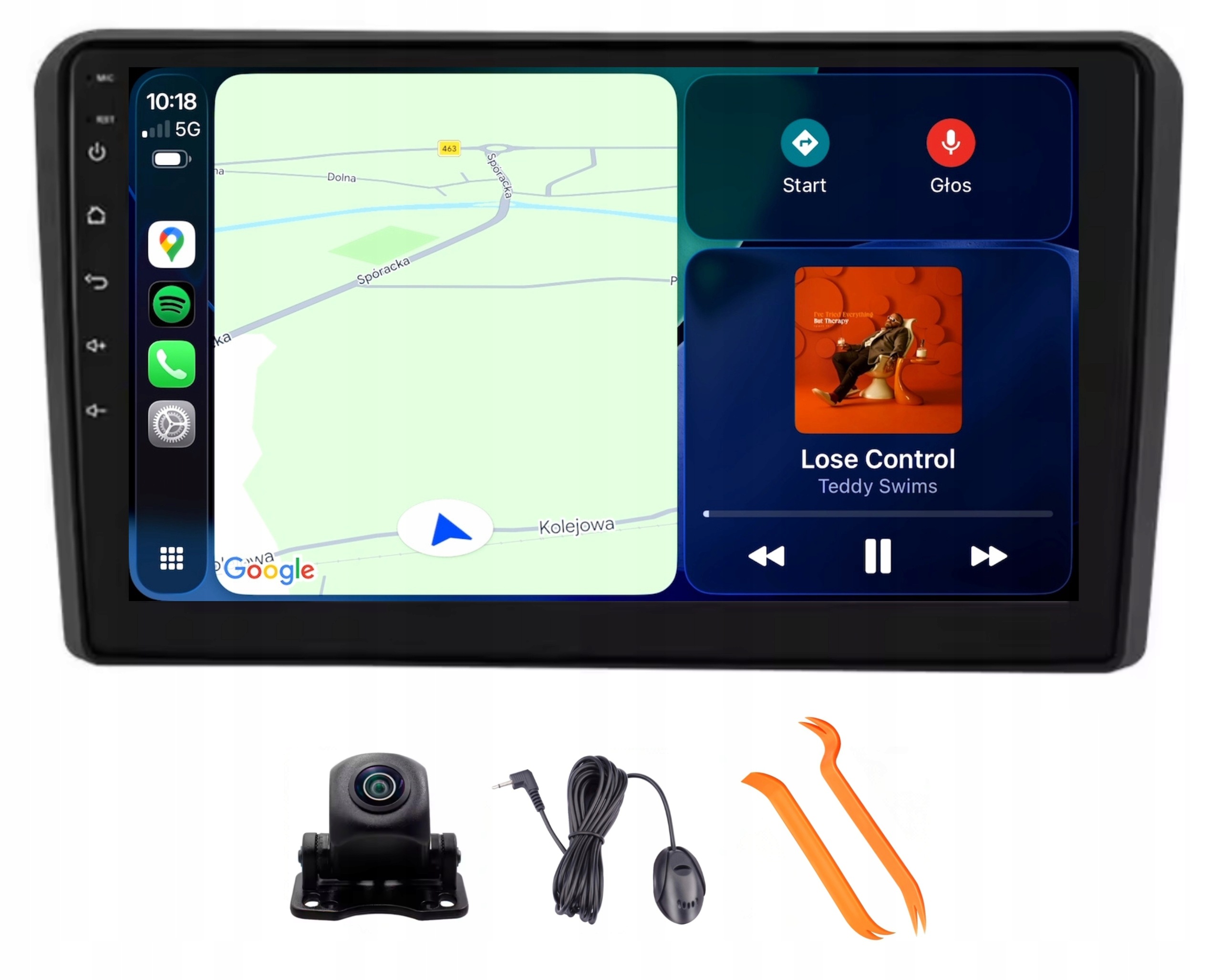 Rádio Android Navigácia VQ230 Qled Carplay Lte Gps Audi A3 8P S3 RS3 03-12