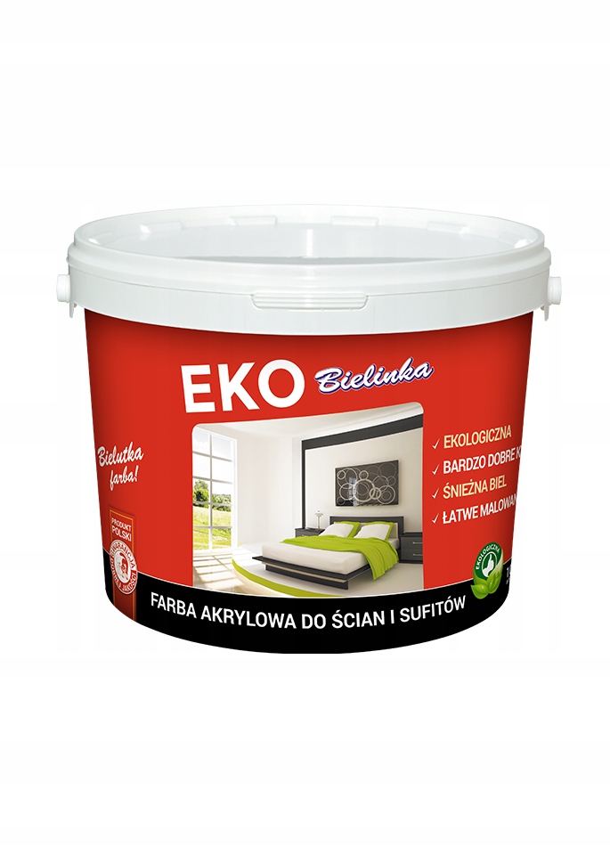 

Bielinka Eko ekologiczna farba akrylowa 1l
