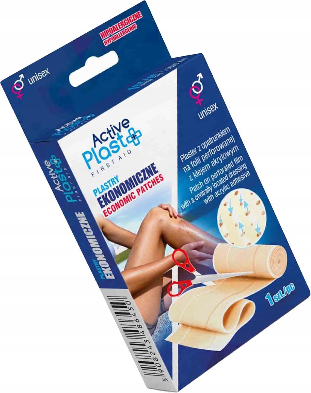 

Plastry Active Plast 'a1 Ekonomiczne /do cięcia/